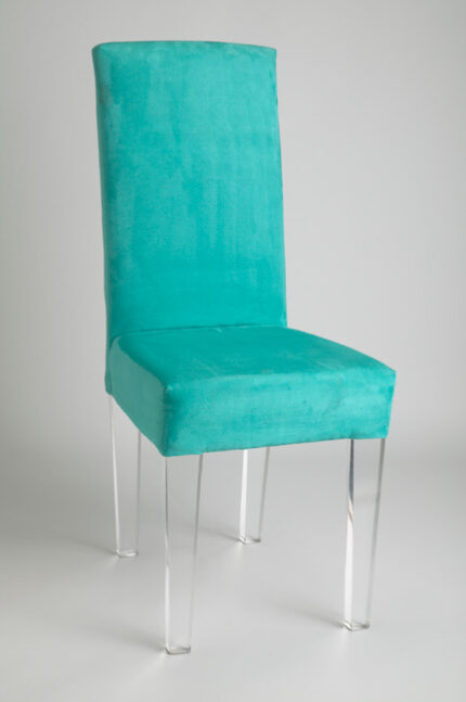 Acrylic chair Turqoise