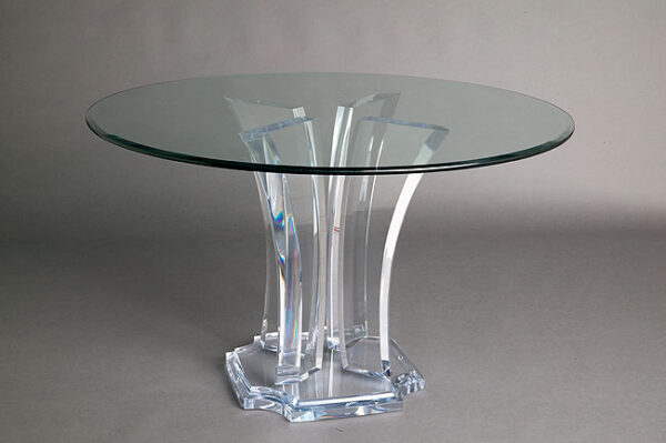 Versailles Acrylic Dining Table - Muniz Plastics