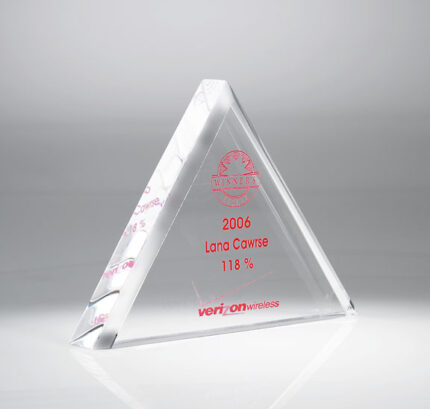 Color Filled Pyramid Award