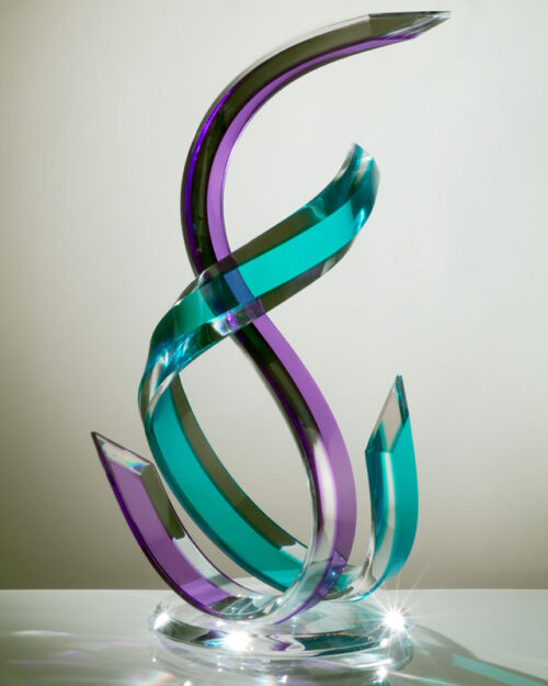 Fusion Acrylic Sculpture - Muniz Plastics