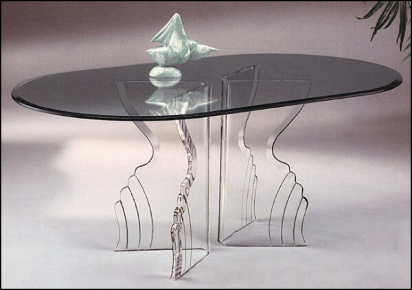 Swan Dining Table - Muniz Plastics