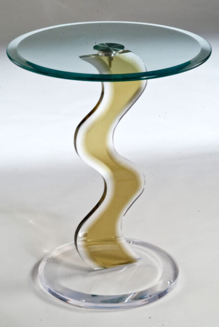 1824S Occasional Acrylic Table Honey