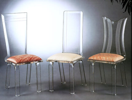Acrylic chairs victory elegante infinity