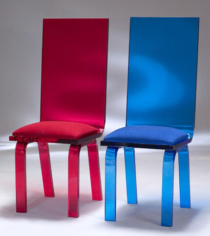 Acrylic classic chairs