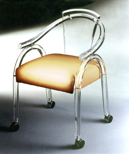 Acrylic game chair