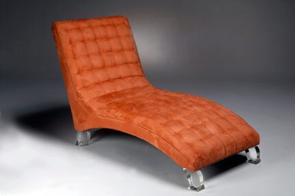 Chaise Lounge with Acrylic