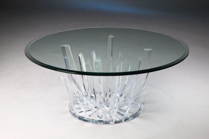 StarBurst Acrylic Cocktail Table