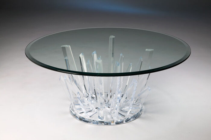 StarBurst Acrylic Cocktail Table