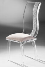 Wave acrylic chair 2