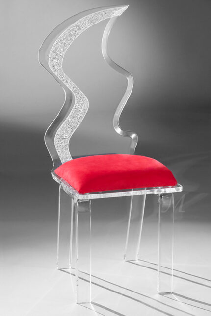 Zig Zag acrylic 310 chair