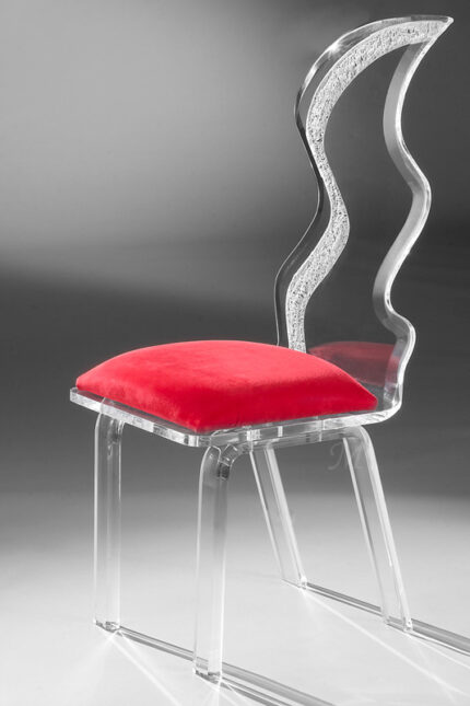 Zig Zag acrylic chair 310