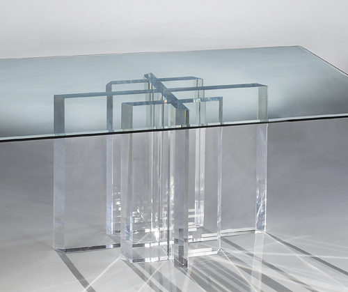 Keep Your Lucite Coffee Table Clean, How To Remove Scratches From Glass Dining Table