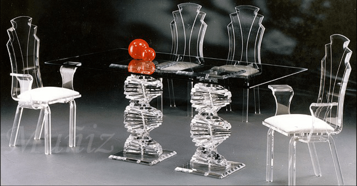 acrylic furniture for sale at California