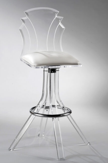Tiffany acrylic bar stool JM400